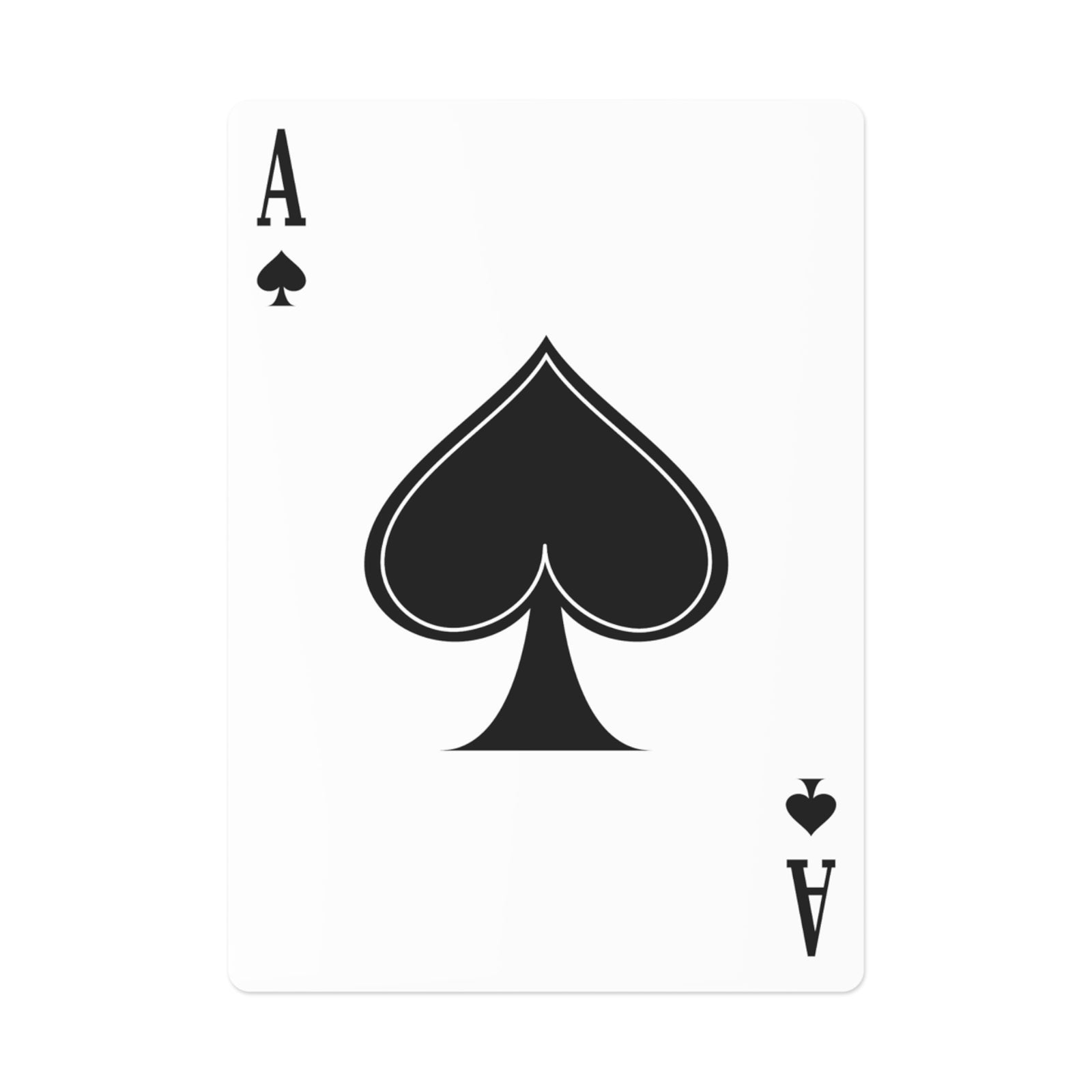 Seagull Skateboard Poker Cards Stylized