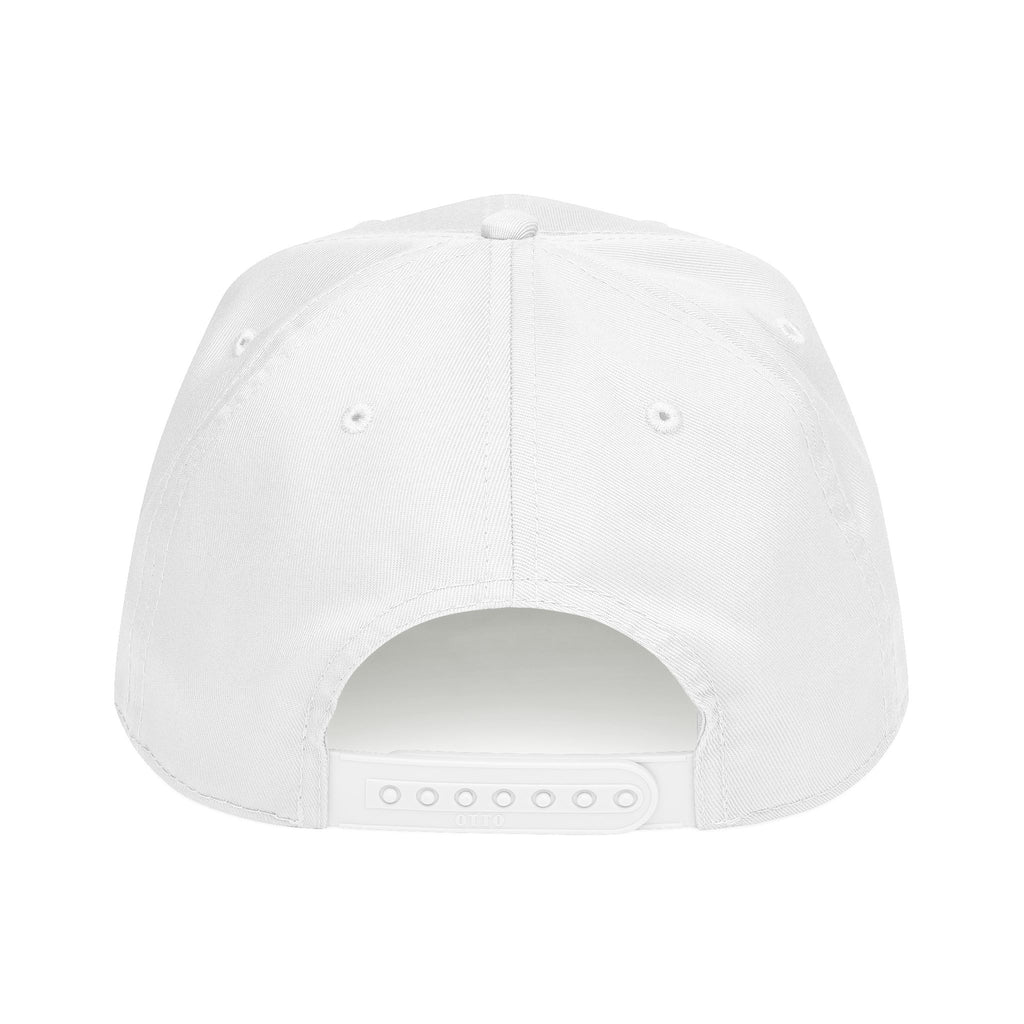 Ballerina Clown Embroidered Cap White