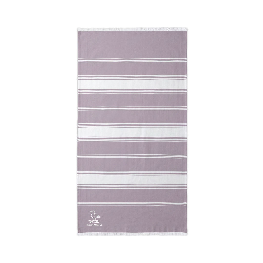 Striped Seagull Coastal Throw