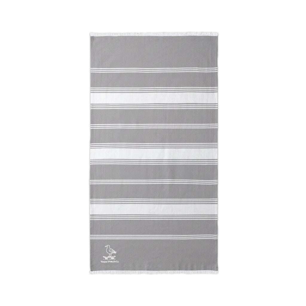 Striped Seagull Coastal Throw