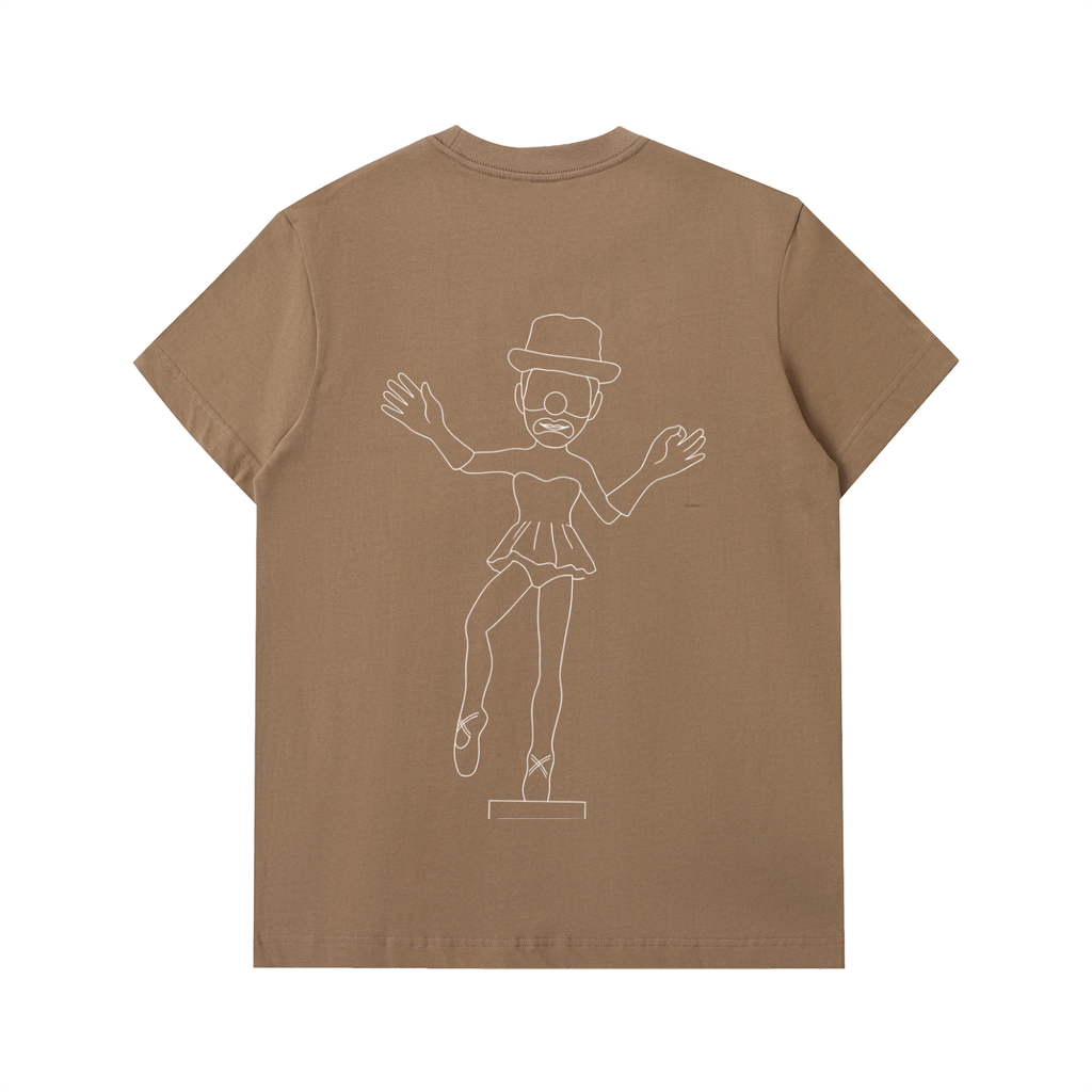 Venice Clown Heavyweight Cotton T-Shirt