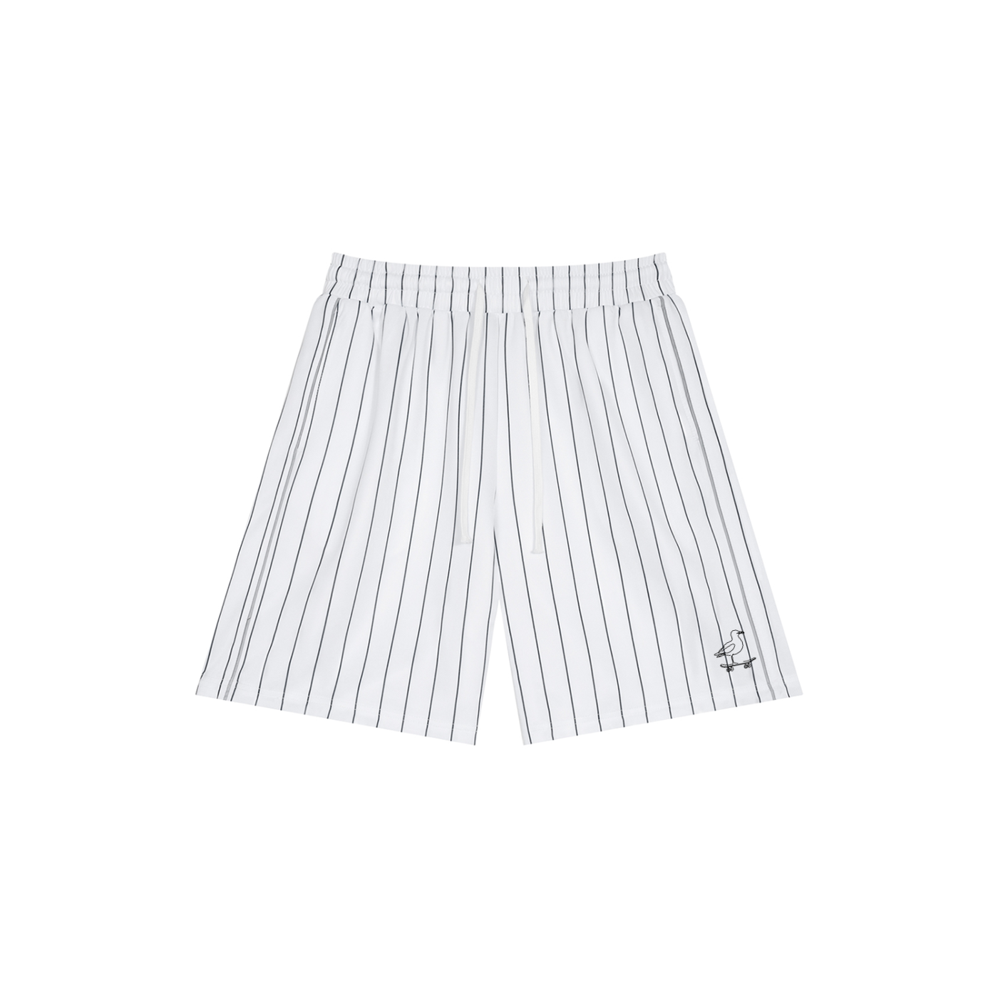 Striped Loose Fit Shorts