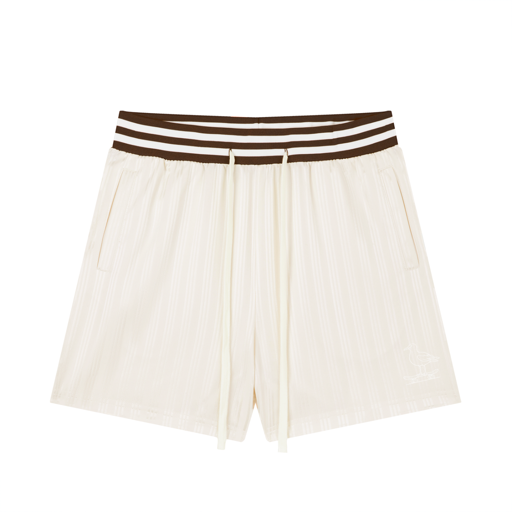 Striped Drawstring Shorts