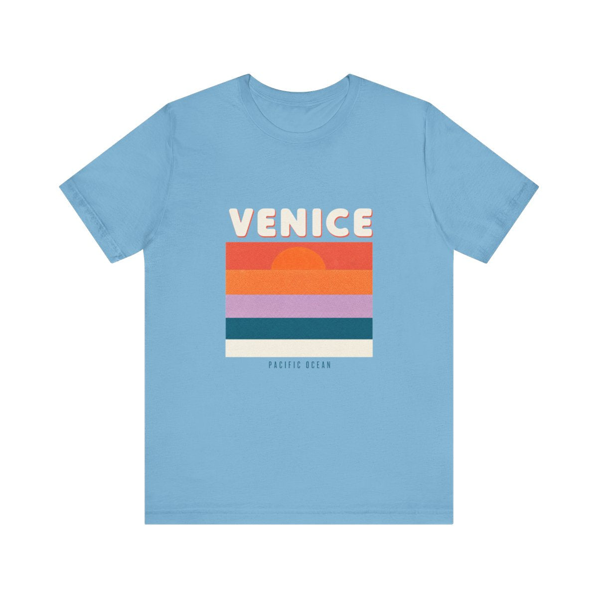 Pacific Horizon Stripe Ocean Blue