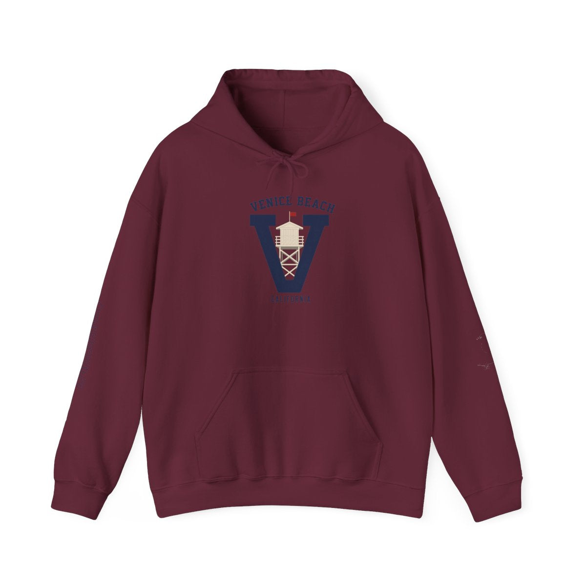 Tower V Monogram Maroon